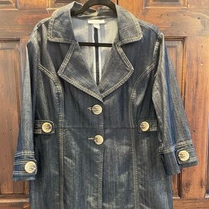 XL blue jean jacket! Like new! Amazing condition!